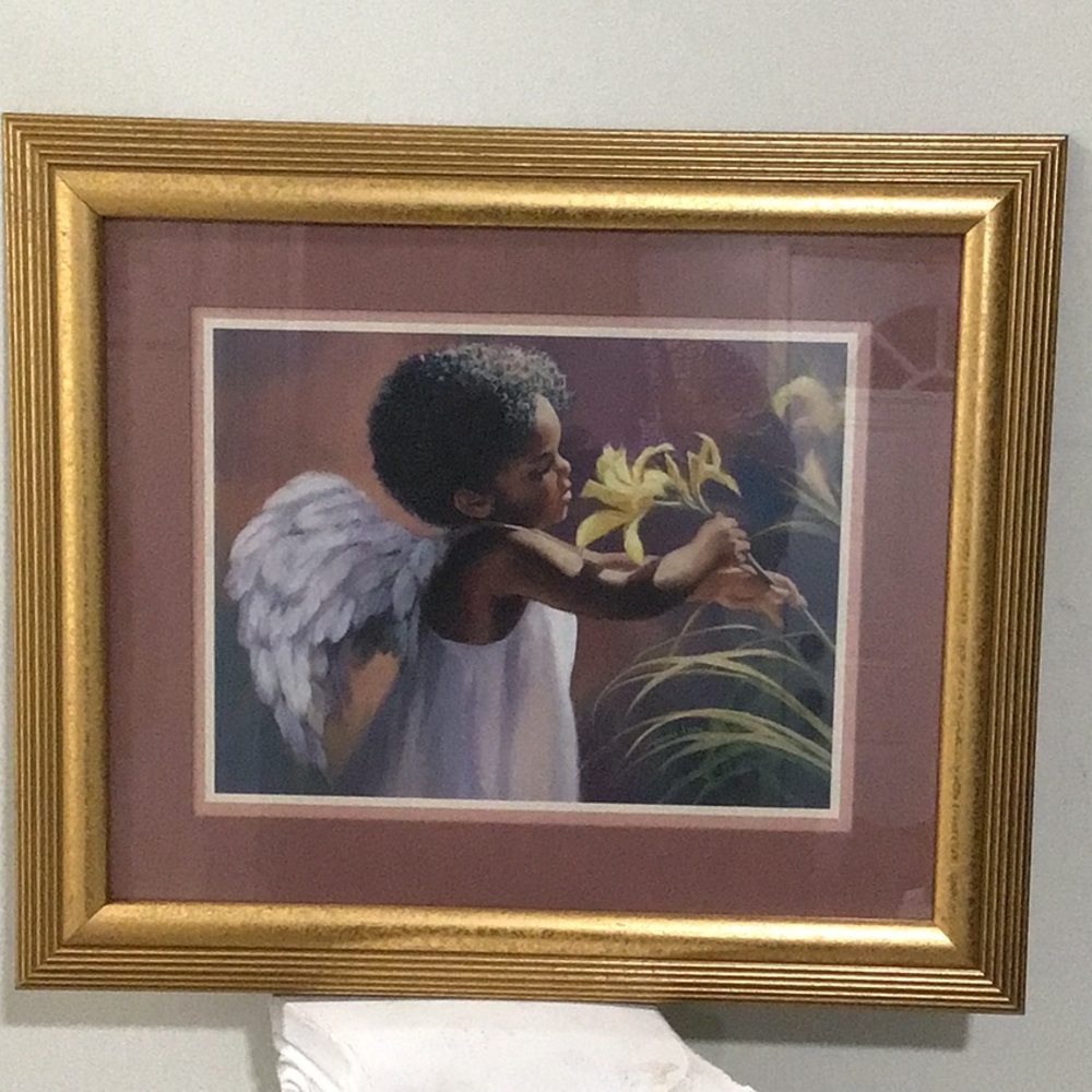 Framed Angelic Child Art Print